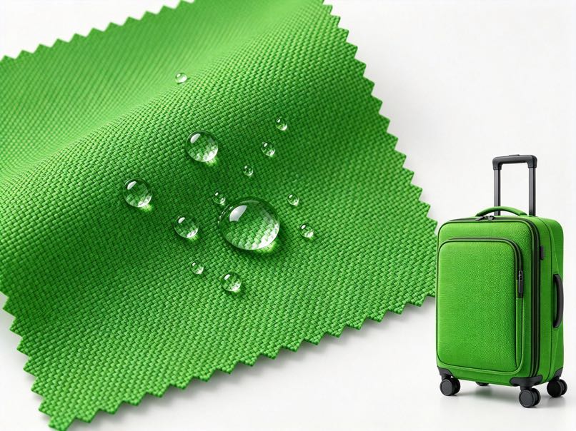 Polyester Oxford fabric with durable woven construction for bags, tents, covers and outdoor applications.