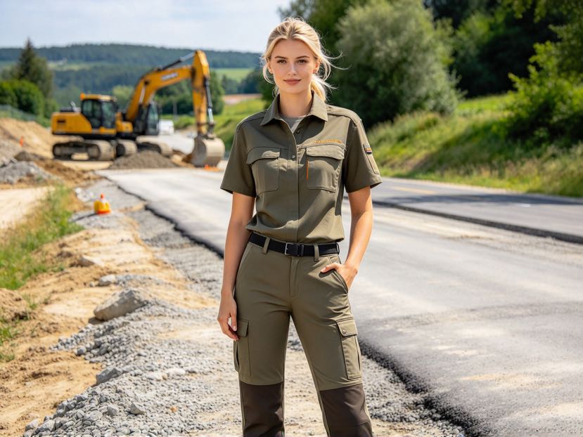Durable woven fabric for workwear uniforms, protective clothing and industrial apparel.